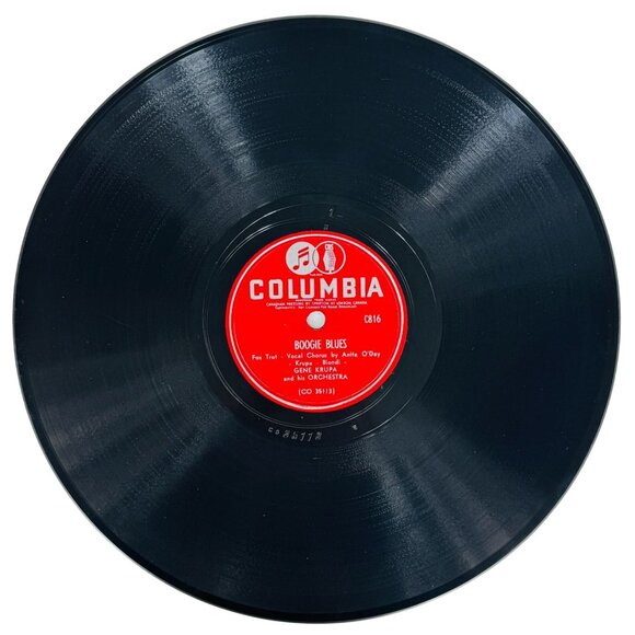 Gene Krupa - Boogie Blues / Lover - C816 Columbia - 78 RPM 10" Shellac Record - Picture 1 of 4